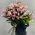 Букет из 17 розовых лилий в Дмитрове