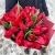 Букет 27 красных тюльпанов в Дмитрове