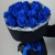 Букет "Блу мун" из 15 синих роз (Эквадор) в Дмитрове