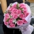 Букет из 21 розовой розы Аква (50 см) в Дмитрове