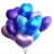 Сердце сиреневое фольгированный шар с гелием (45 см) в Дмитрове