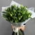 Букет из 15 белых лилий в Дмитрове